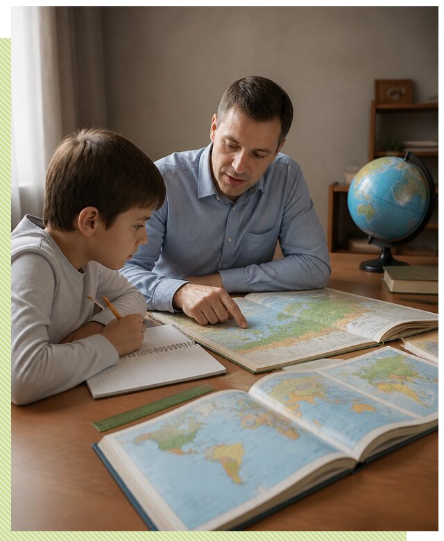 Репетитор по географии для 5 класса в Махачкале на дому